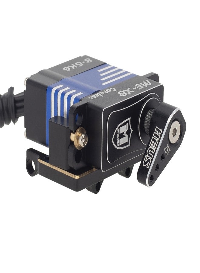 MEUS RACING ذراع سيرفو MEUS RACING SCX24، ذراع سيرفو 25T، قطع غيار مُحسّنة لسيرفو SCX24 عالي العزم، مناسب لسيارات الزحف التي تعمل بالتحكم عن بعد بمقياس 1/24، قطعتان، غير مناسب للسيرفو الأصلي - Image 4